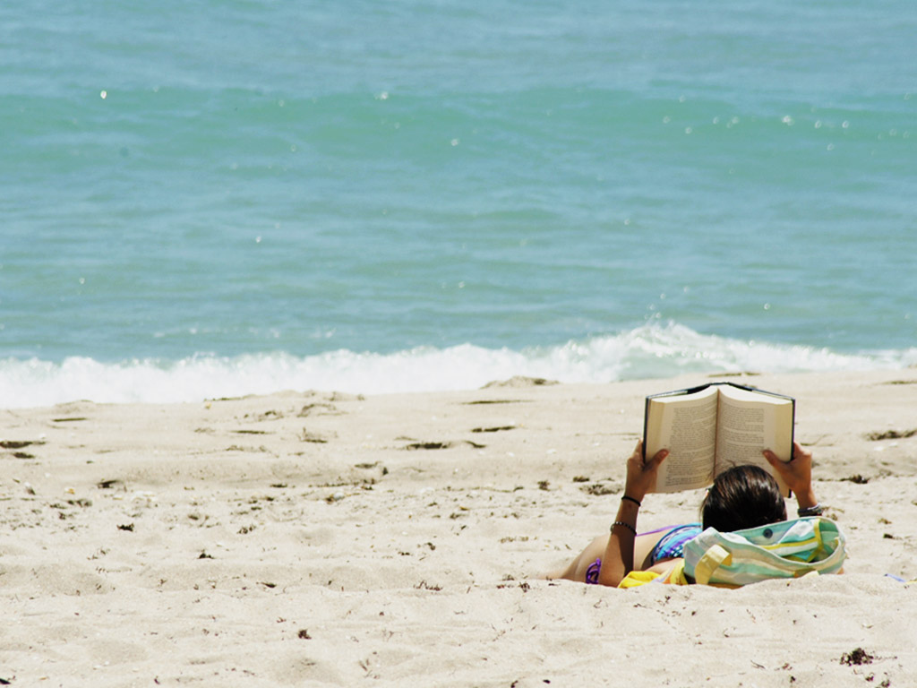 reading beach photo