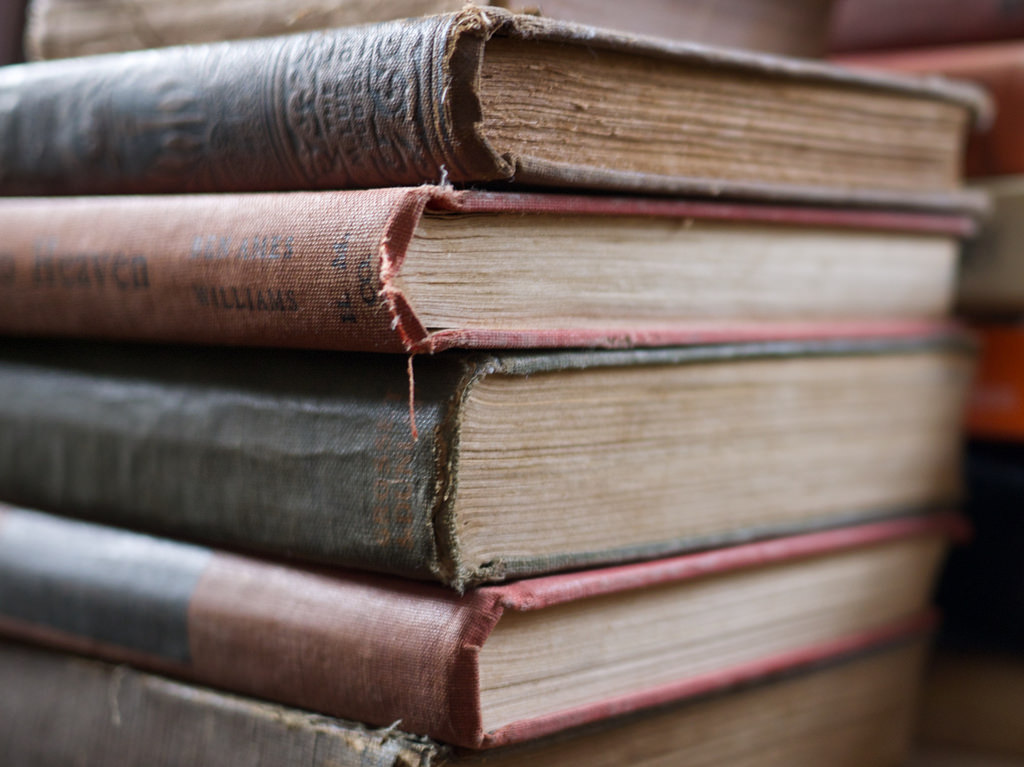 stack of books photo